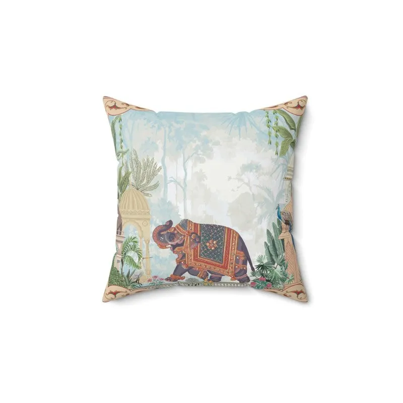 Rajkalin Haathi Yatra Cushion Cover - Set Of Five media 3