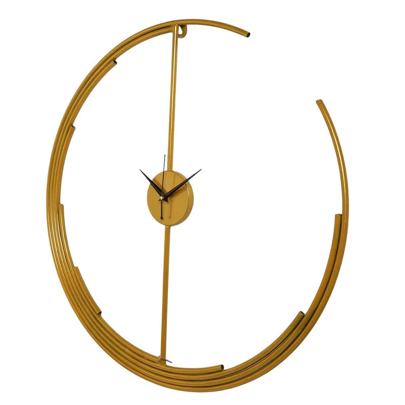 Gilded Dial Analog Wall Clock media 4
