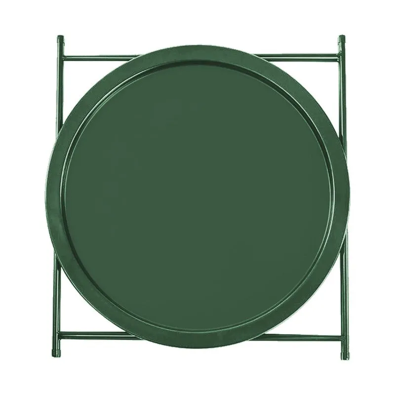 Cedar Metal Side Table - Green media 4