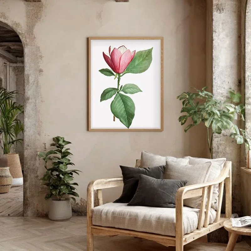 Padma Palette Archival Paper Wall Art - Natural Brown Frame media 4