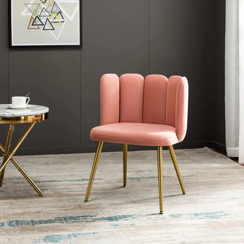 Marsillio Accent Chair - Peach media 1