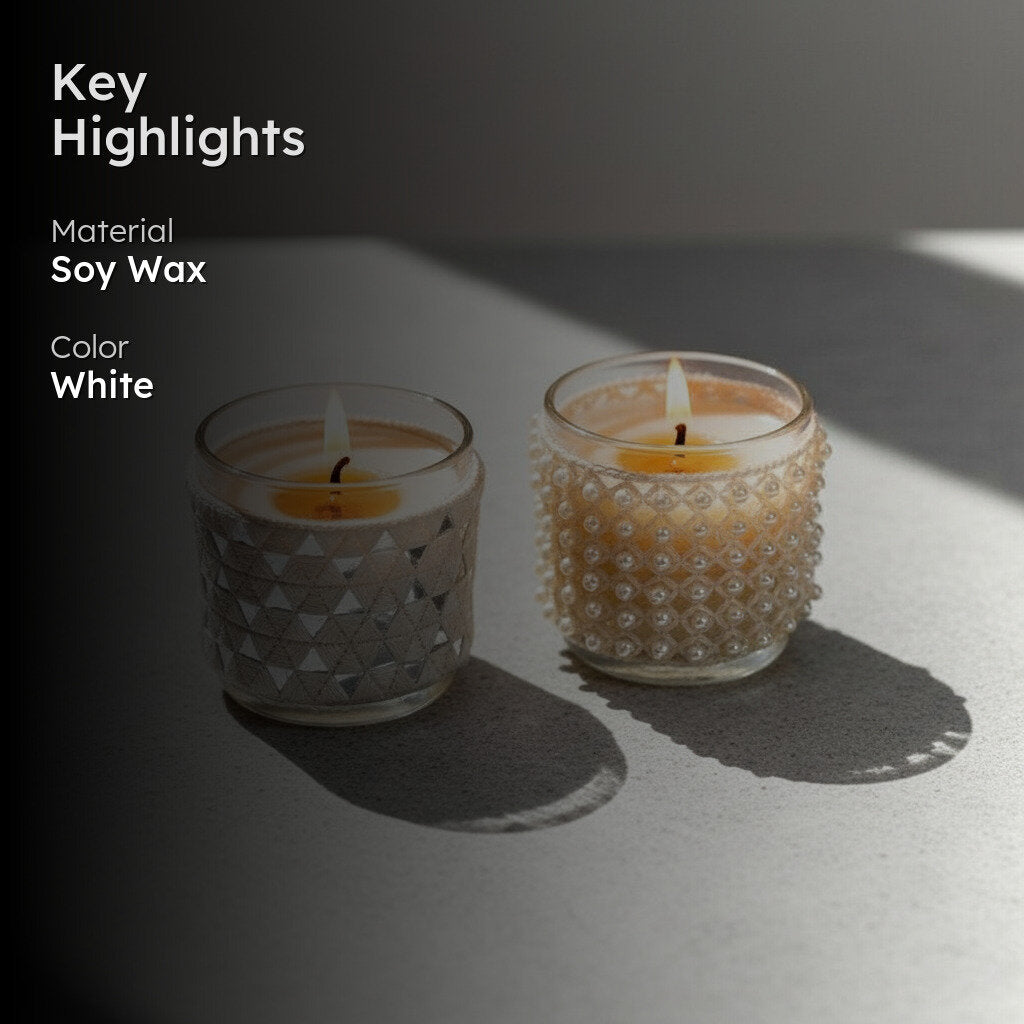 Inaayat - Set of 4 Scented Votive Candles media 2