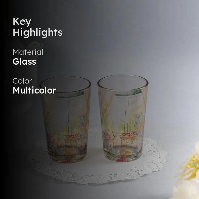 English Breakfast Chai Glass - Set Of Two media 2