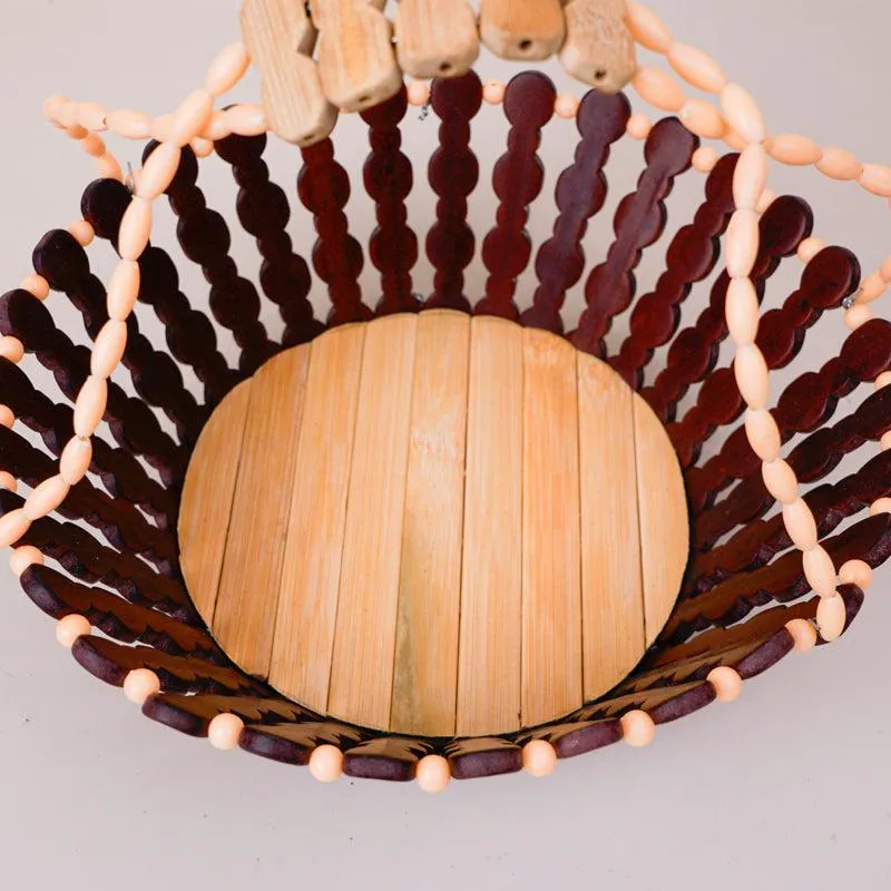 Berry & Bark Wood Fruit Basket media 4