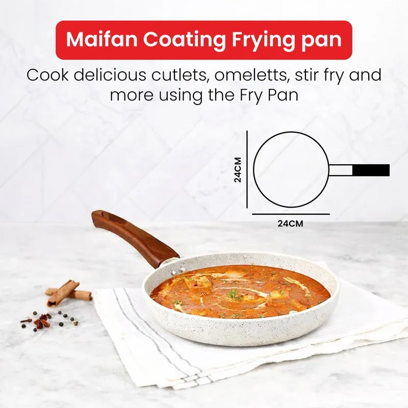 Rioware Fry Craft Matte Finish Non-Stick Frying Pan - 9.4 Inch media 9