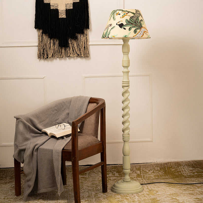 Stilda Cone Palm Floor Lamp media 2