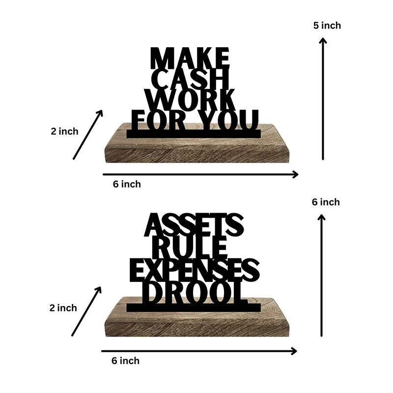 Assets Rule Showpiece - Set Of Two media 5
