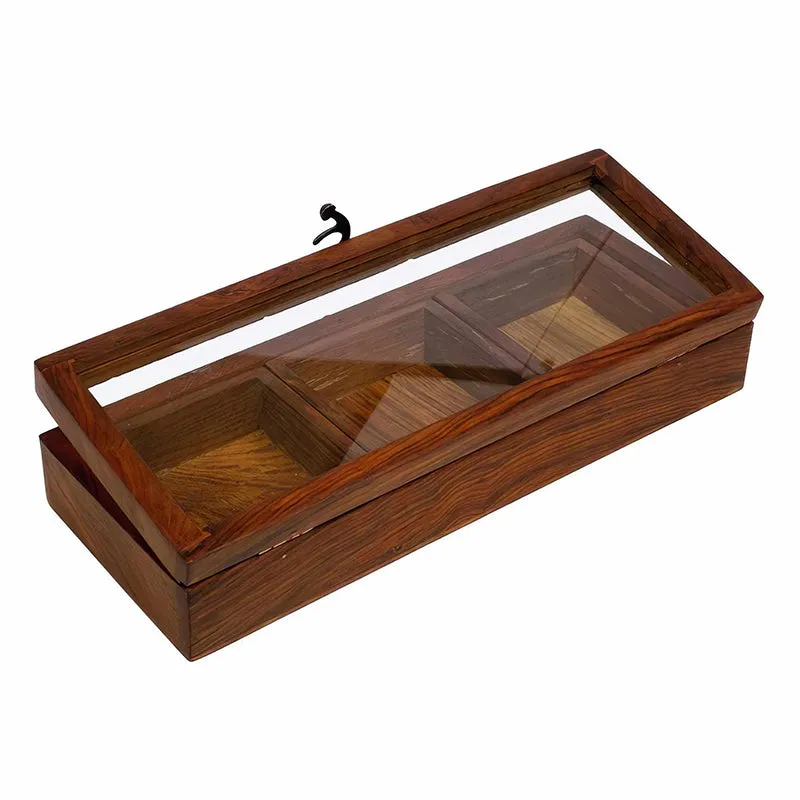 Aroma Cache Wood Masala Box media 4