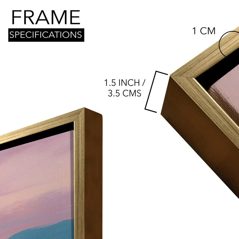 Rustic Melody Canvas Wall Painting With Frame media 8