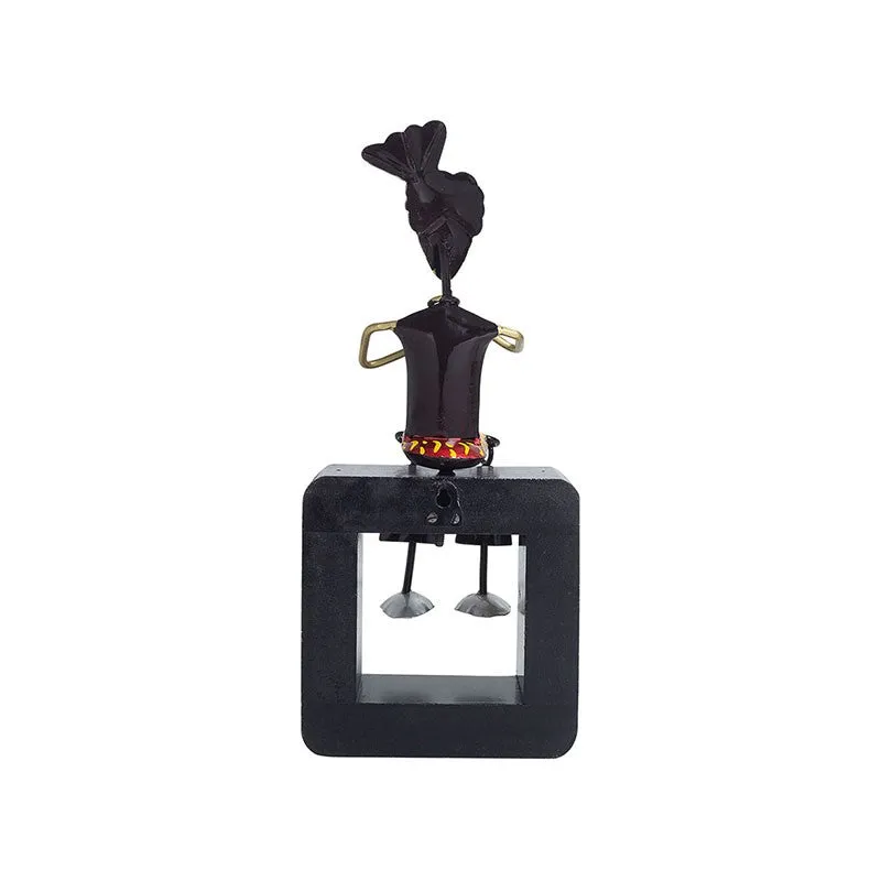 Musician Figurine Decorative Showpiece - Green,Blue media 5