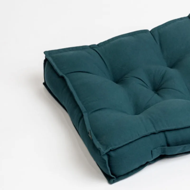 Tara Floor Cushion (Botanical Green) - Set Of Three media 3