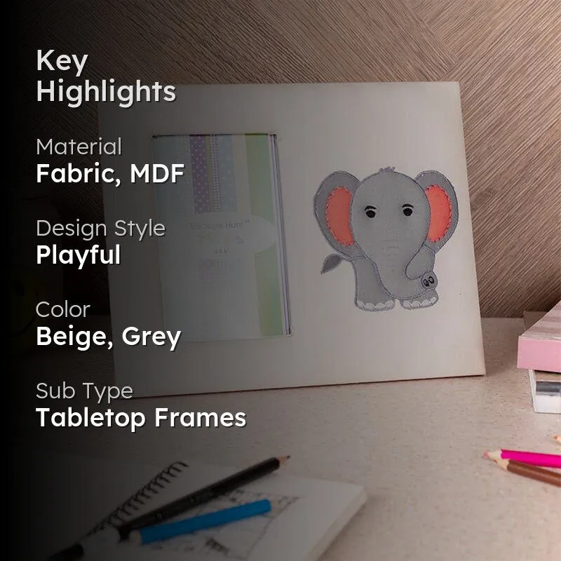 Jumbo Jude Photo Frame II - Elephant Collection media 2