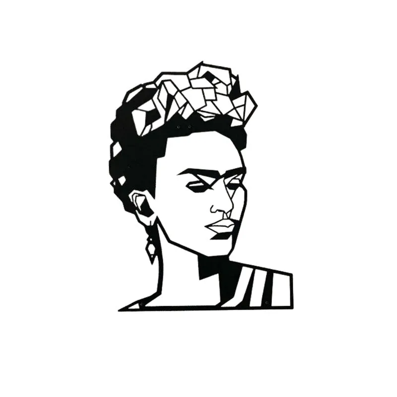 Frida Kahlo Black Iron Wall Accent media 3
