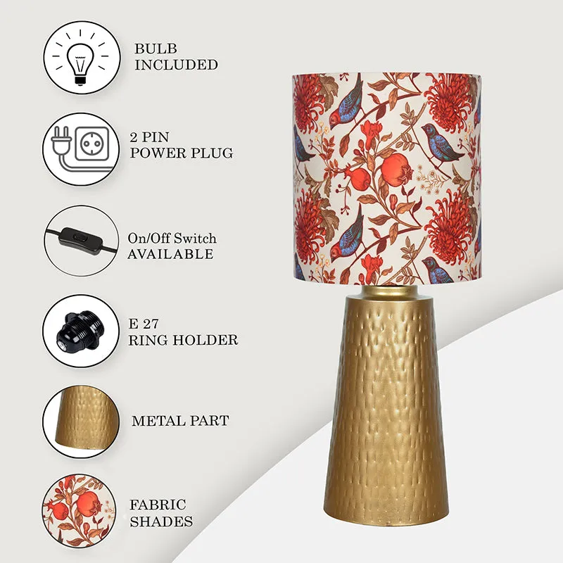 Lacewing Blunt Fabric Table Lamp - Multicolor media 5
