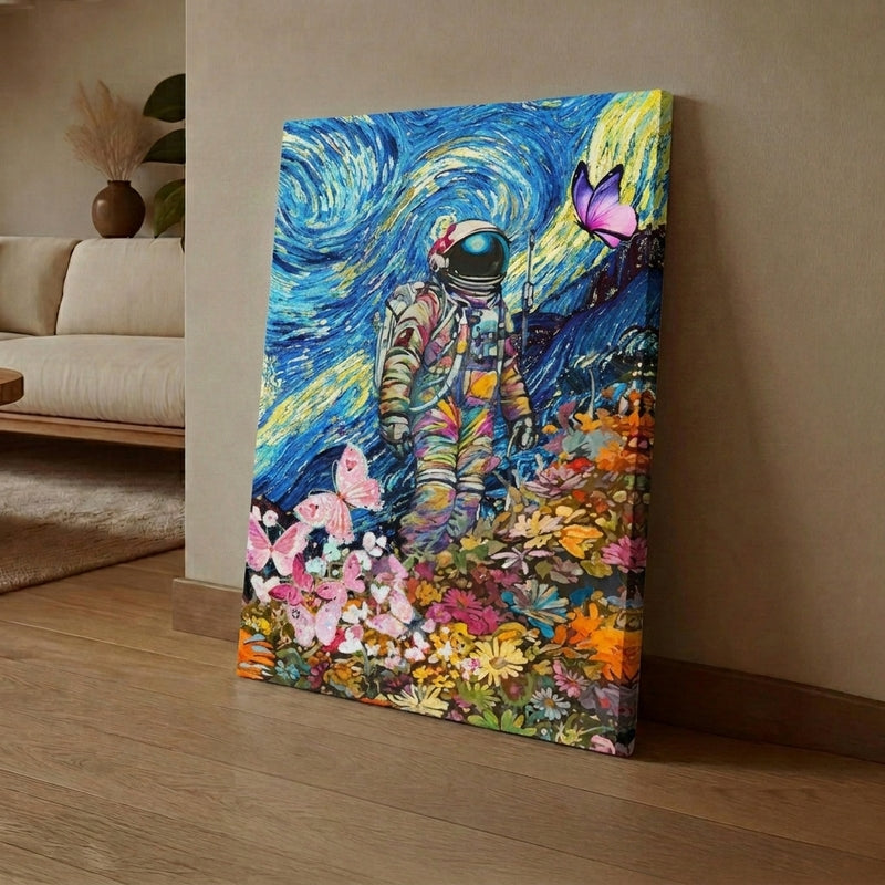 Astro Gardenia Wall Painting Wall Painting