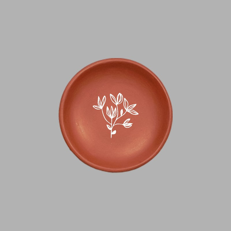 Botanical Terracotta Wall Plate - Set Of Nine media 5