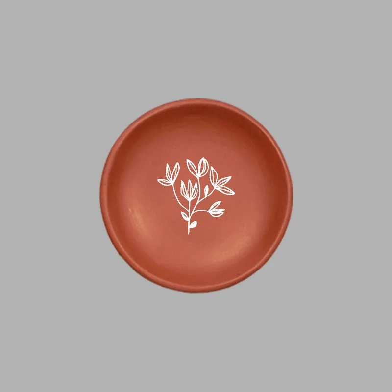 Botanical Terracotta Wall Plate - Set Of Nine media 5