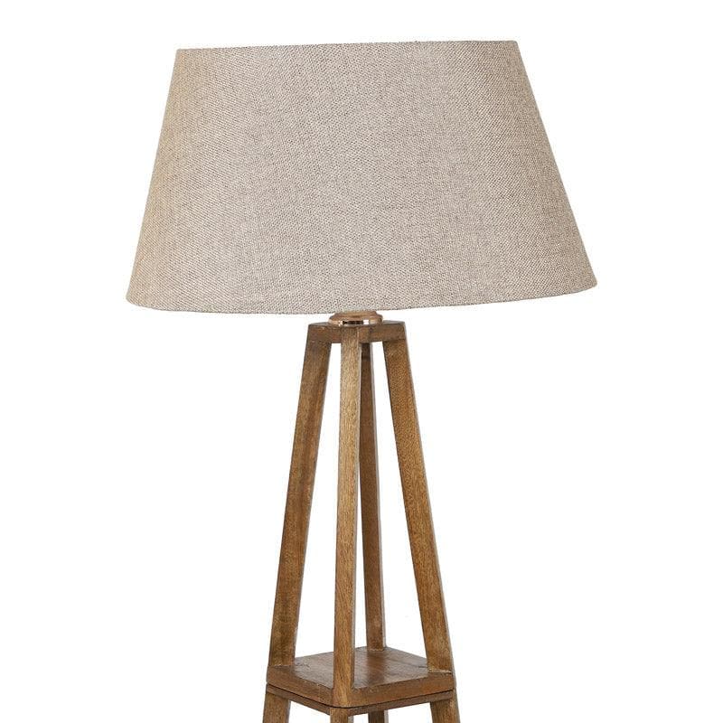 Blace Netima Floor Lamp With Shelf - Almond image 5