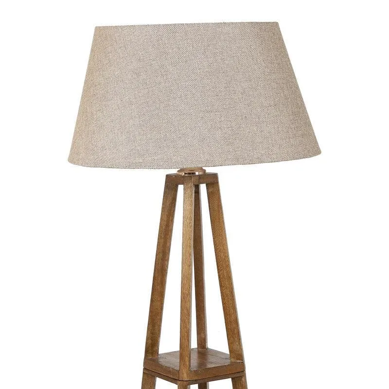 Blace Netima Floor Lamp With Shelf - Almond media 5
