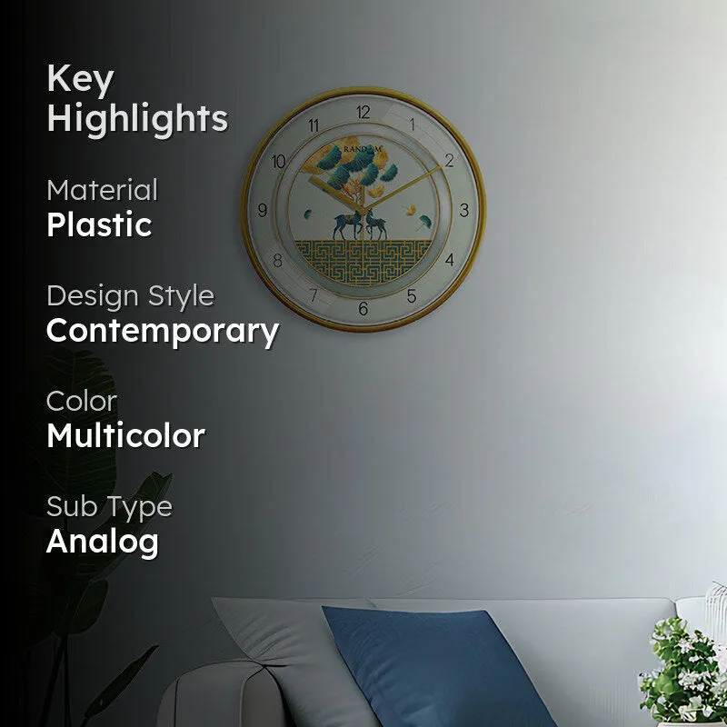 Ivy Instant Analog Wall Clock media 2