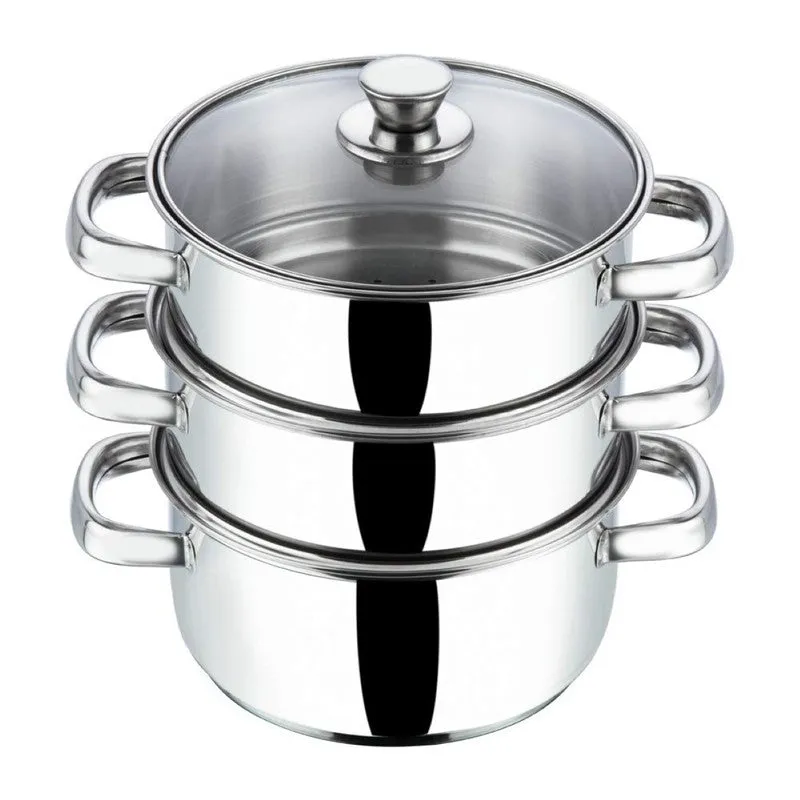 Vinod Fenric 3 Tier Stainless Steel Steamer media 4