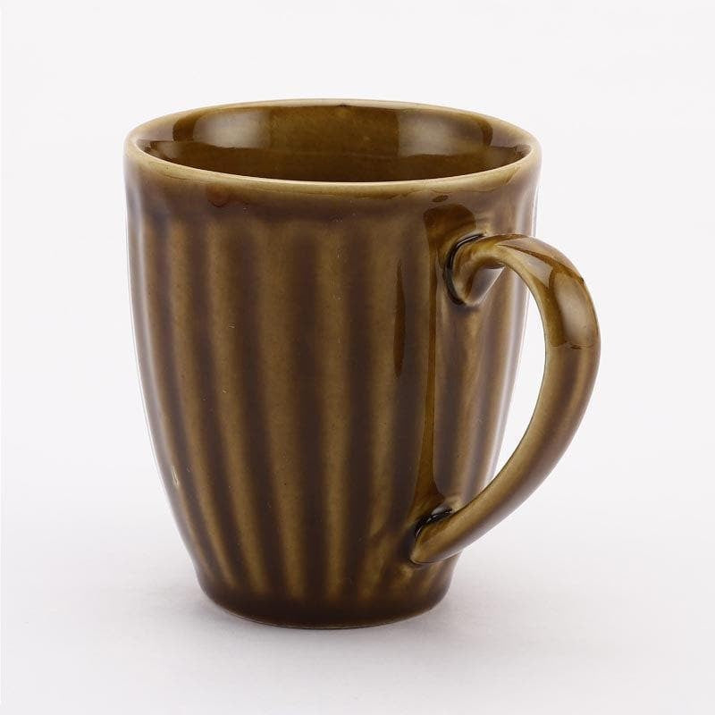 Earthy Ceramic Coffee Mug (400 mL Each) - Set of Six media 3