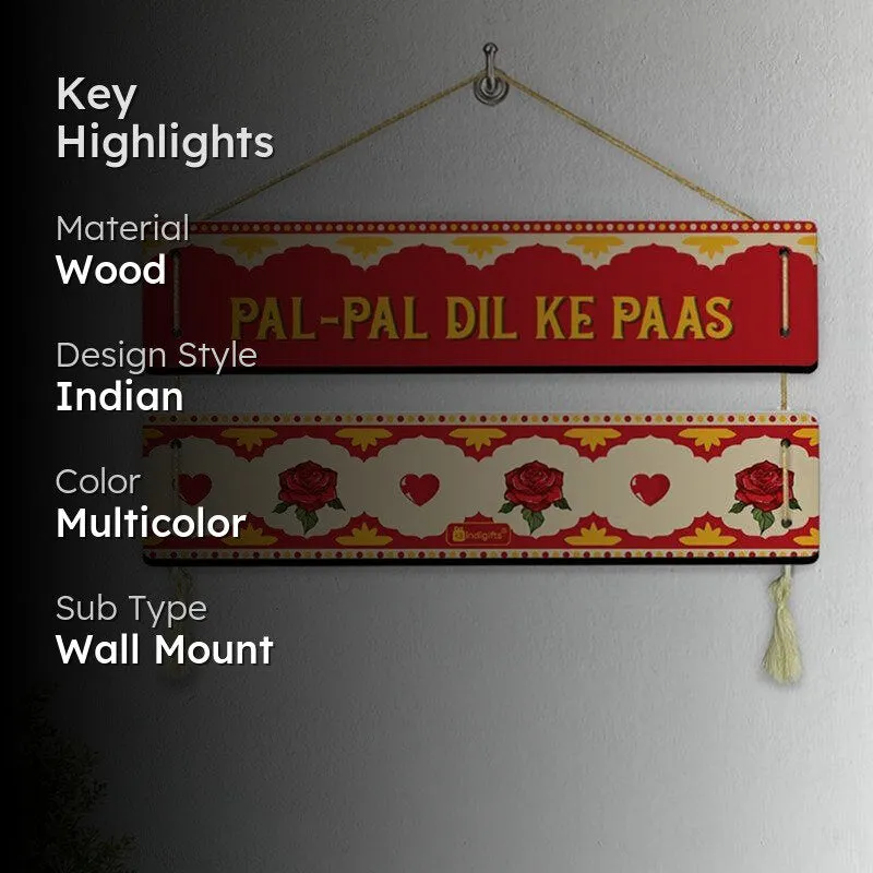 Pal Pal Dil Ke Paas Wooden Wall Accent media 2