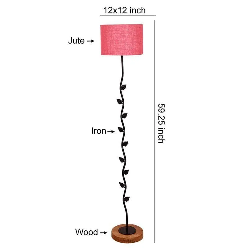 Light Trail Floor Lamp - Pink media 8