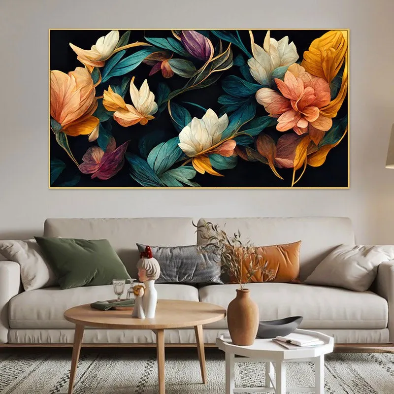 Presto Floral Canvas Wall Painting media 1
