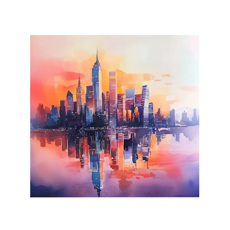Vivid Citylines Canvas Showpiece media 5