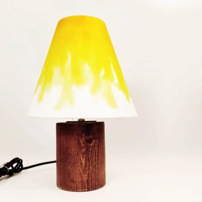 Grady Gleam Handpainted Fabric Table Lamp - Multicolor media 4