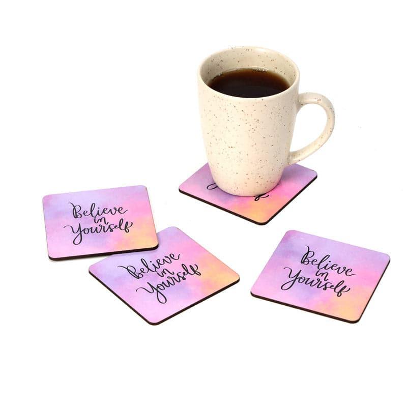 Believe In Yourself Coaster - Set Of Four media 3