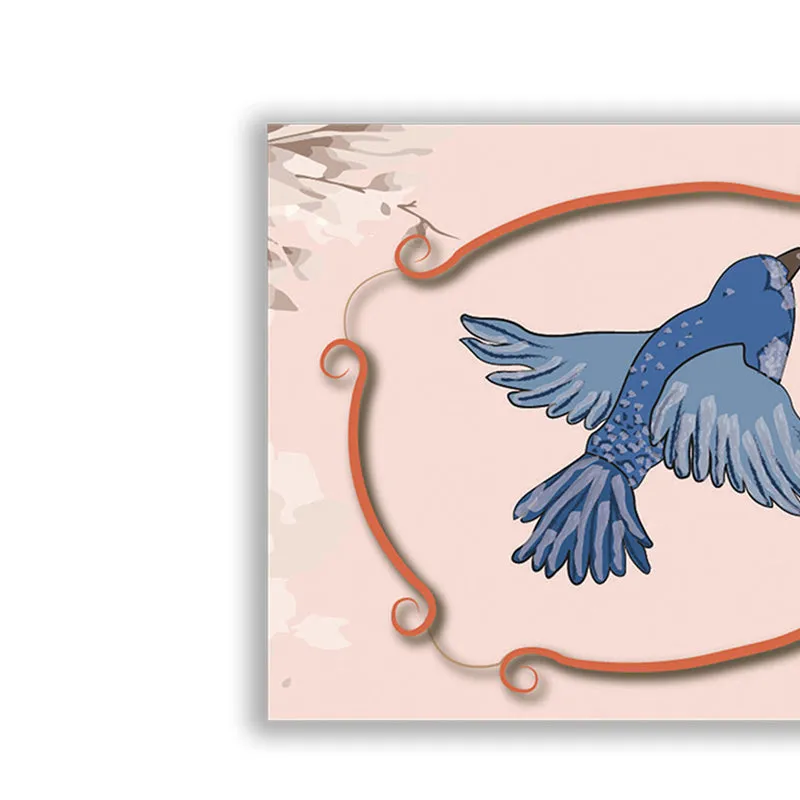 Sparrow Flight Wall Art media 5