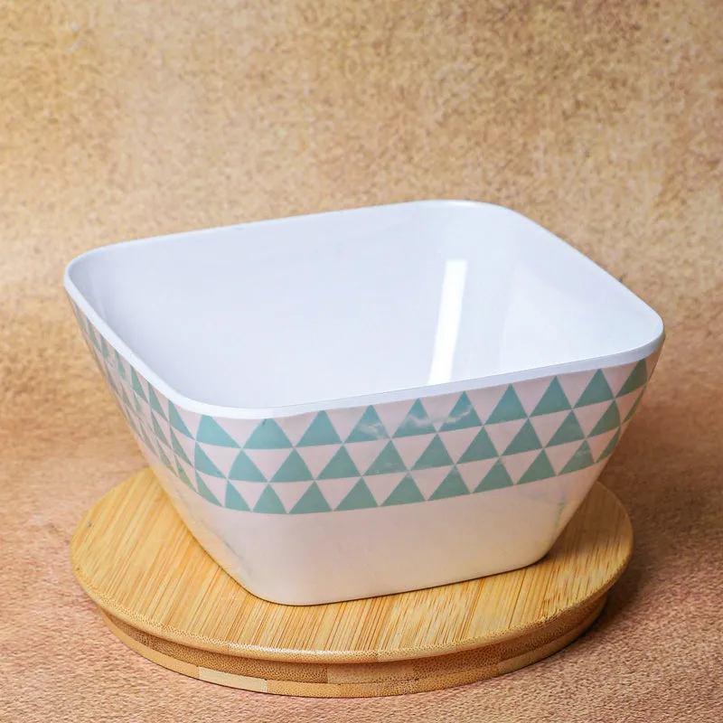 Mivono Melamine Snack Bowl (Aqua/1020 mL) - Set Of Two media 5
