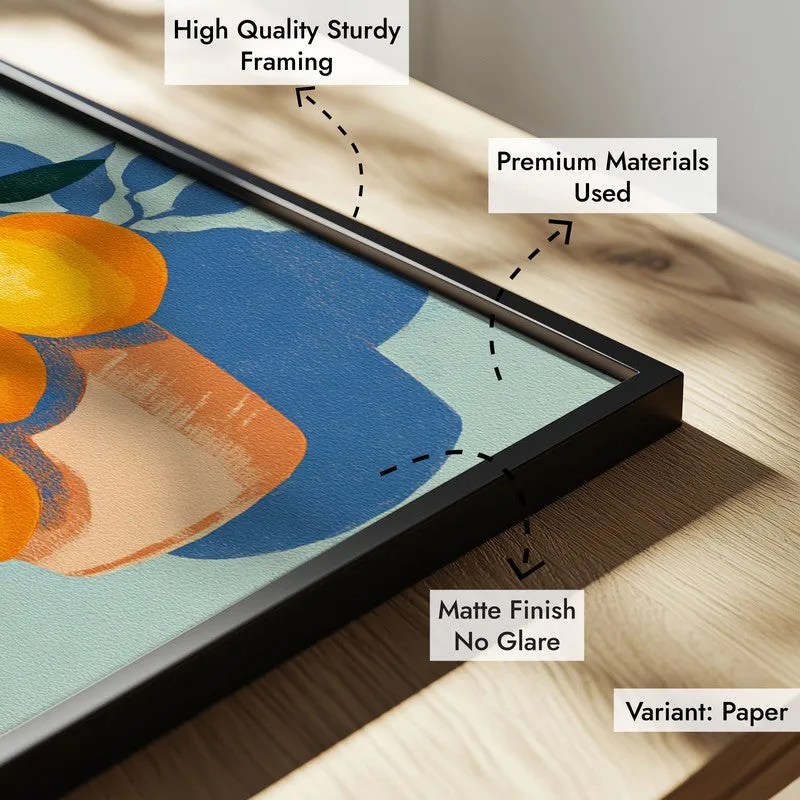 Florena Canvas Wall Painting With Black Frame media 7