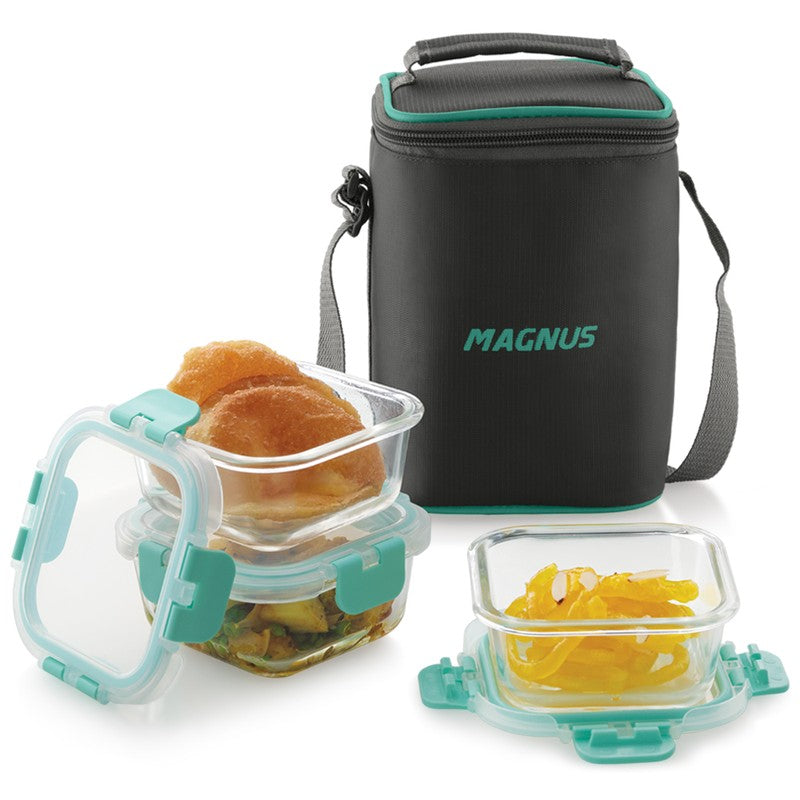 Lunvex Aero Lunch Box with Lunch Bag - Four Piece Set media 3