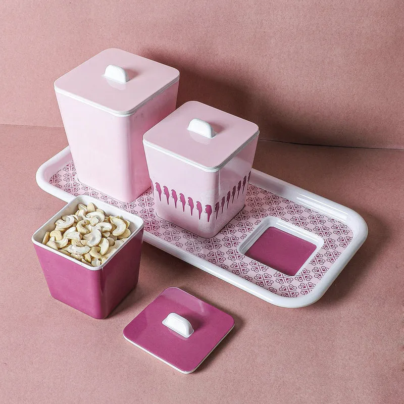 Emrys Condiment Container With Tray (450 mL/750 mL/1140 mL) - Four Piece Set media 1