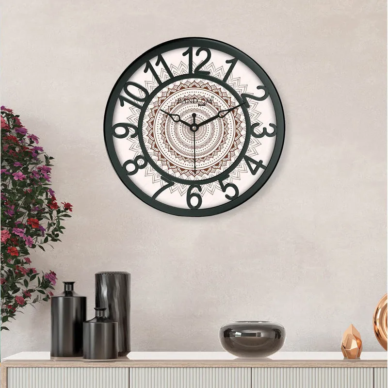 Liam Sweep Silent Wall Clock media 1