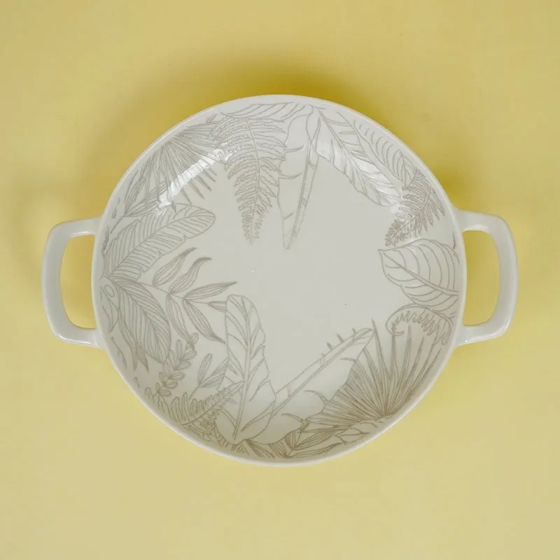 Celene Porcelain Serving Set - Six Piece Set - 6