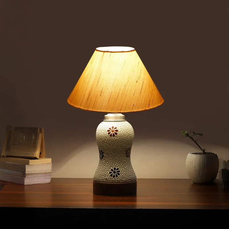 Solarae Wooden Table Lamp - Multicolor media 1