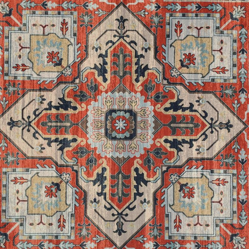 Varya Velvet Rectangle Anti-Skid Carpet media 5