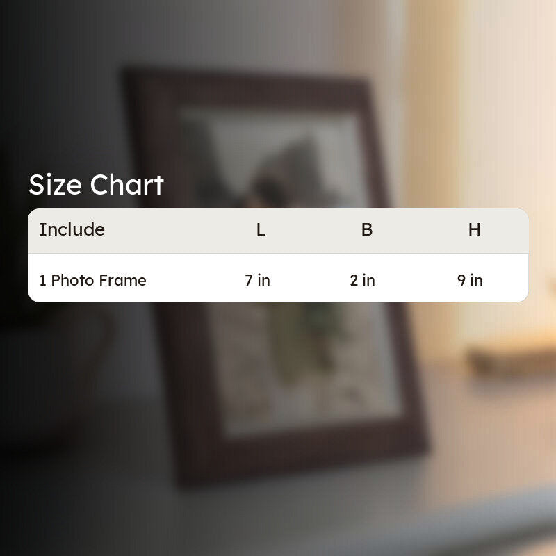 Finch Table PVC & MDF Photo Frame media 10