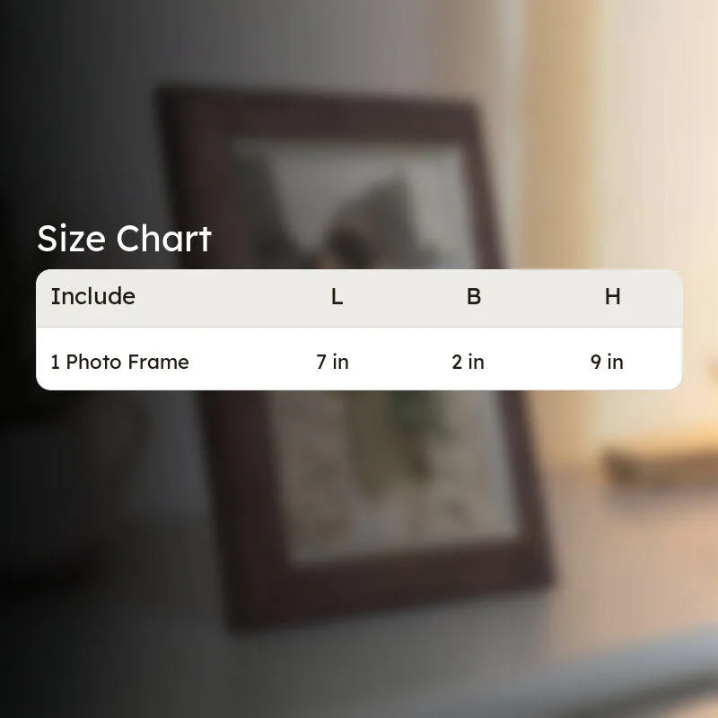 Finch Table PVC & MDF Photo Frame media 10