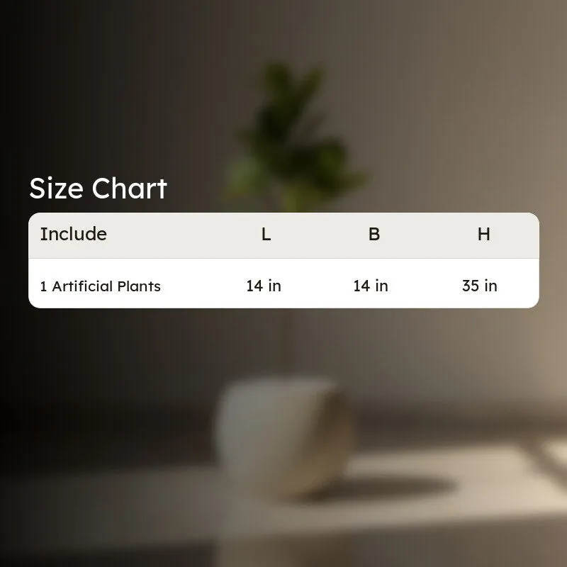 Artificial Croton Leaf Plant Without Pot - 3 Feet media 8