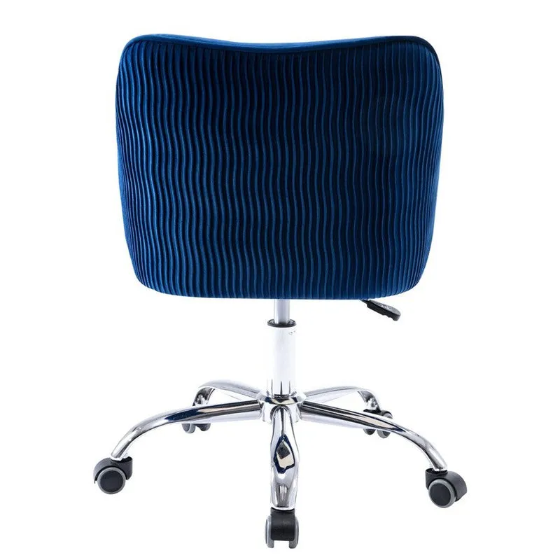 Seatron Metal Office Chair - Blue media 6