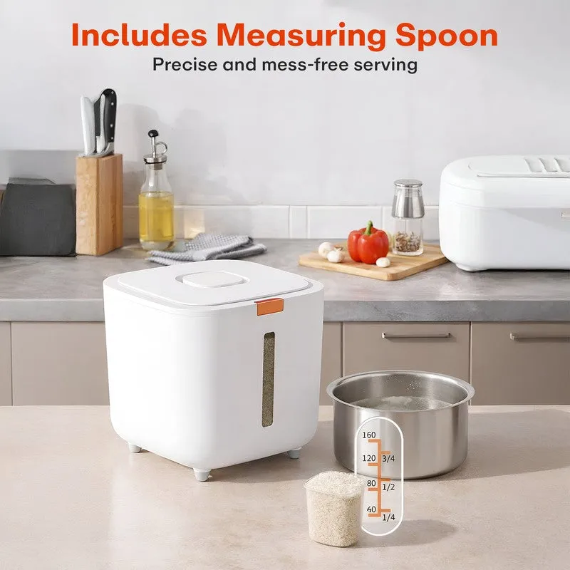 Rioware Aero Seal Plastic Rice Container - 5 L media 9