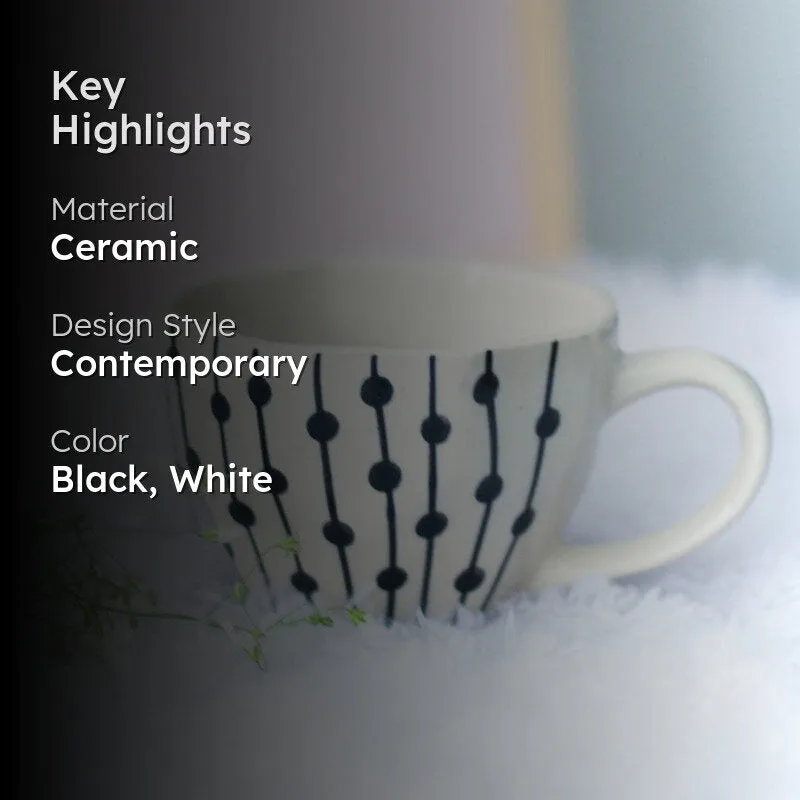 Adriana Ceramic Tea Cup (200 mL) media 2