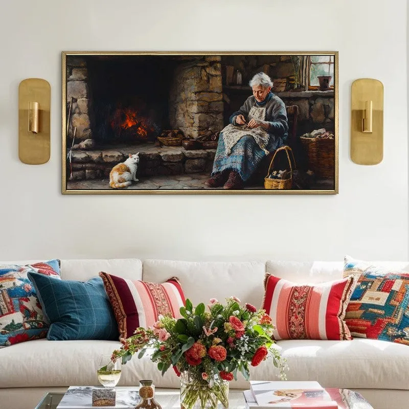 Softthread Canvas Wall Painting With Frame media 1