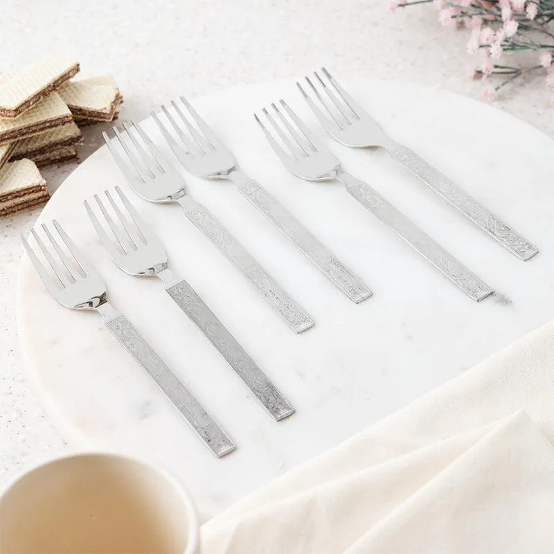 Ibona Snack Fork - Set Of Six media 1