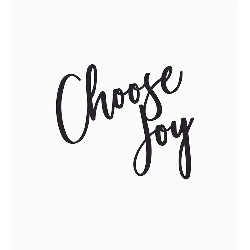 Choose Joy Black Iron Wall Accent media 3